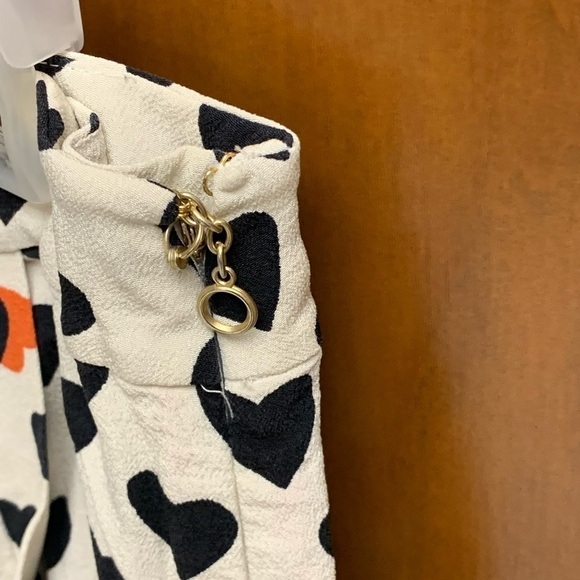 Leifs Dottir anthropologie silk mini shirt size 2 side hook button zip L16 in - Picture 4 of 6